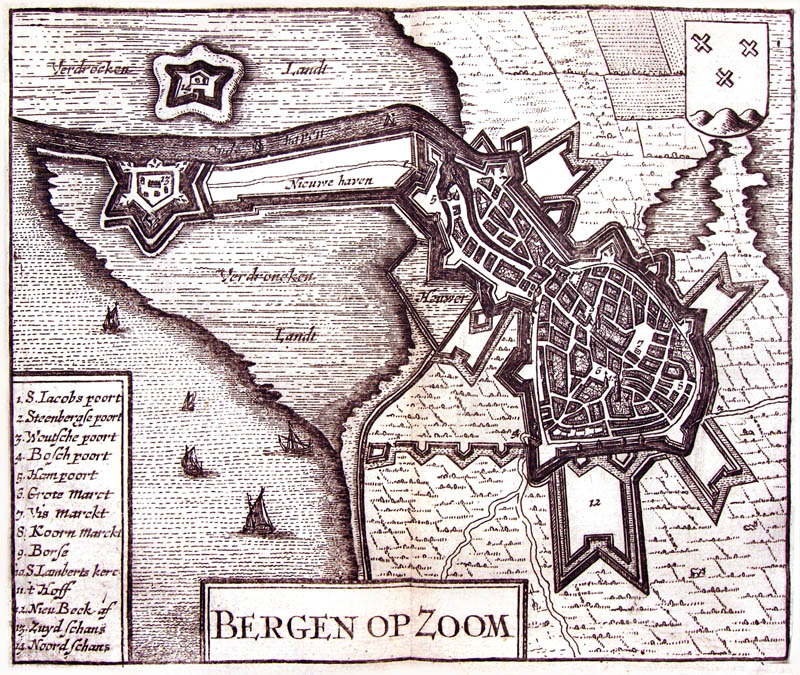 Bergen op Zoom 1633 Guiccardini
